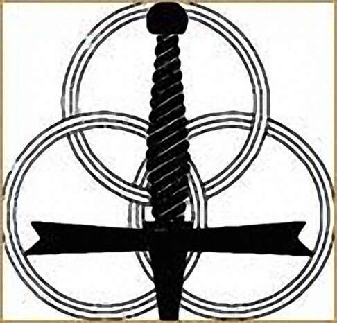 Das alte Wappen der ETUF Fechtriege.