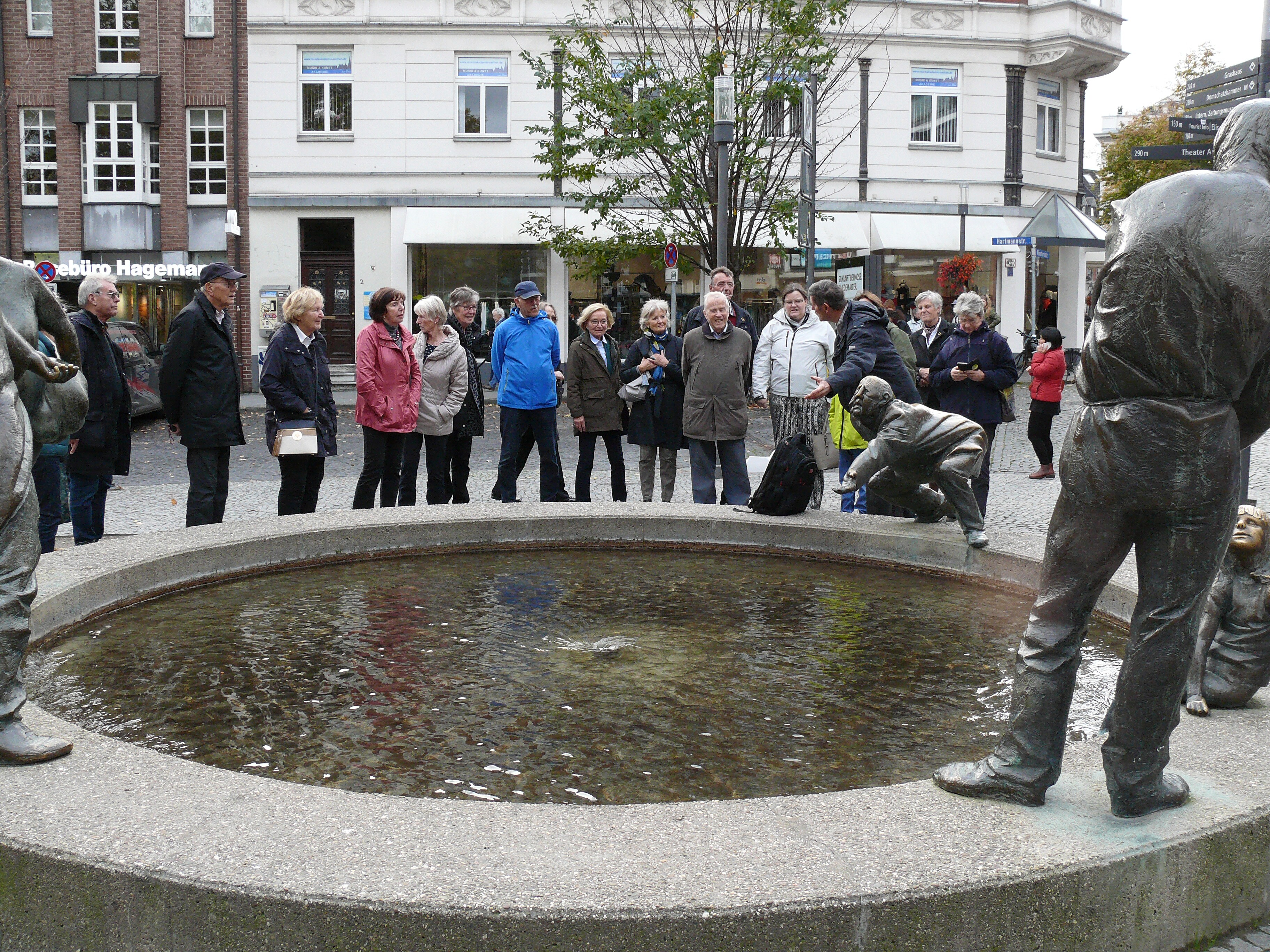 ETUF Mitglieder besuchen die Kaiserstadt Aachen.