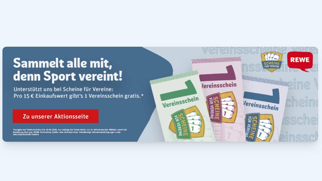 Scheine f&uuml;r Vereine - macht mit!