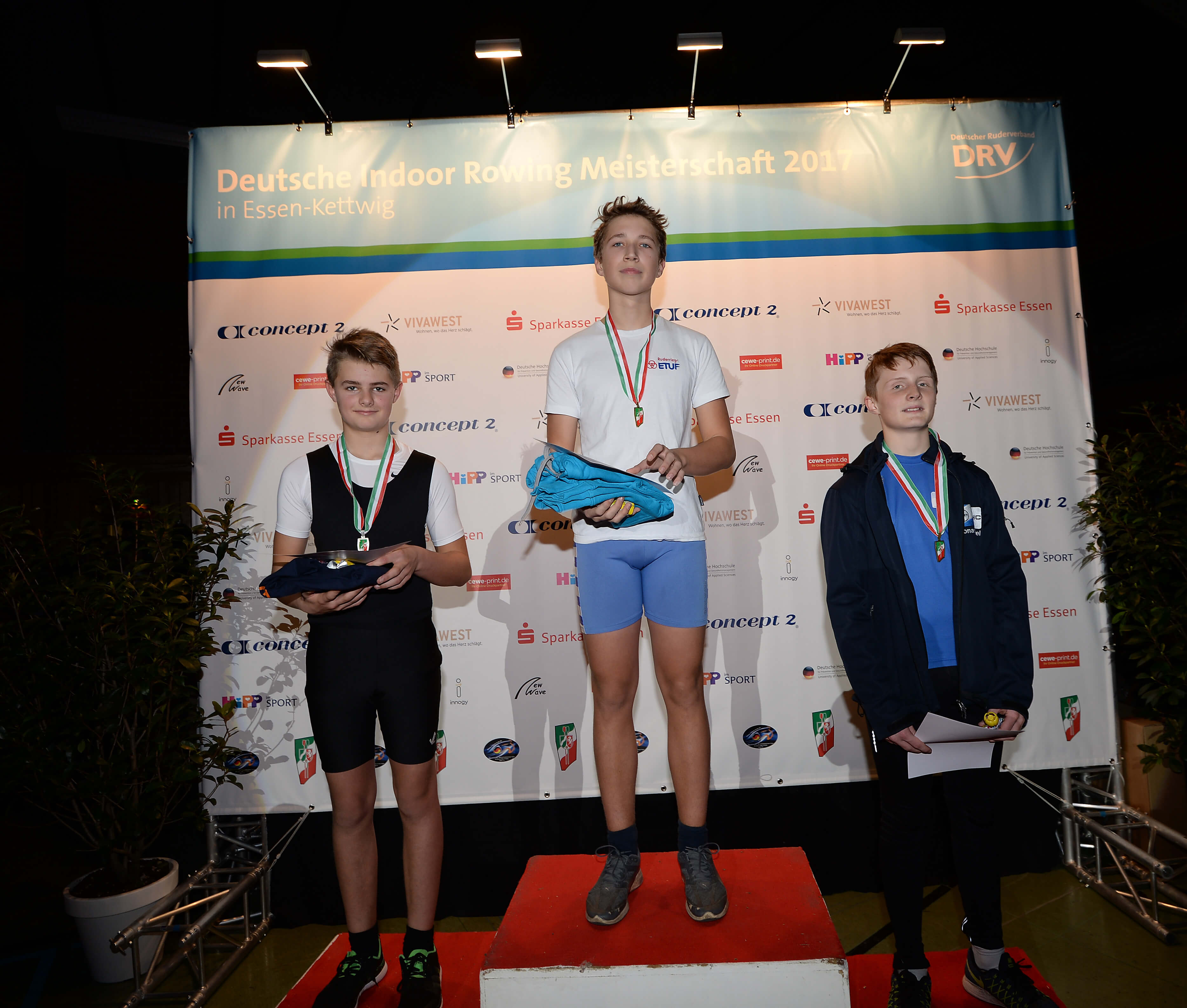 Mit seiner Leistung hat sich Laurenz Schmitz die Goldmedaille bei den Jungen 13 Jahre verdient.